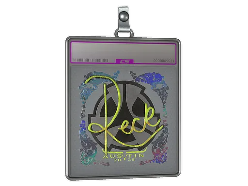 Sticker Slab | reck (Holo) | Austin 2025