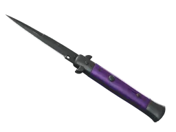★ StatTrak™ Stiletto Knife | Ultraviolet (Well-Worn)