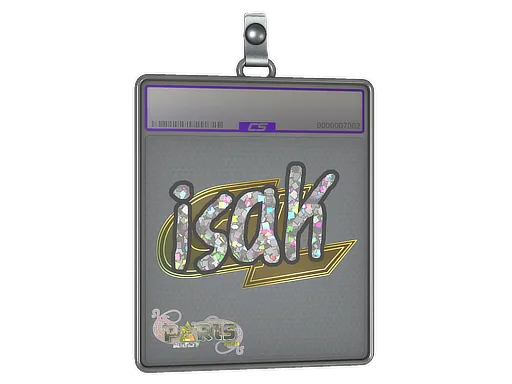 Sticker Slab | isak (Glitter) | Paris 2023