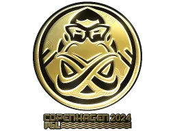Sticker | ENCE (Gold) | Copenhagen 2024