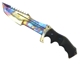 ★ Huntsman Knife | Case Hardened (Battle-Scarred)
