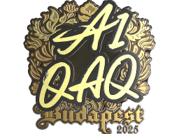 Sticker | EmiliaQAQ (Gold) | Budapest 2025