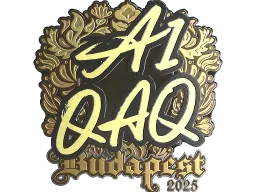 Sticker | EmiliaQAQ (Gold) | Budapest 2025