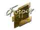 Sticker | chopper (Gold) | Boston 2018 CS2 skin