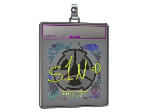 Sticker Slab | s1n (Holo) | Austin 2025