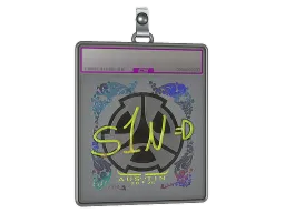 Sticker Slab | s1n (Holo) | Austin 2025