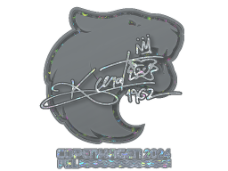 Sticker | KSCERATO (Glitter) | Copenhagen 2024