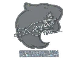 Sticker | KSCERATO (Glitter) | Copenhagen 2024
