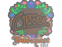 Sticker | Cypher (Embroidered) | Budapest 2025