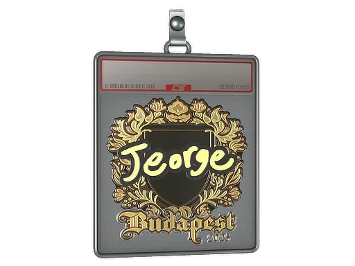 Sticker Slab | jeorge (Gold) | Budapest 2025