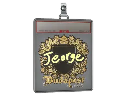 Sticker Slab | jeorge (Gold) | Budapest 2025