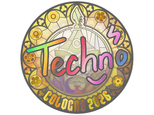 Sticker | Techno4K (Holo) | Cologne 2026