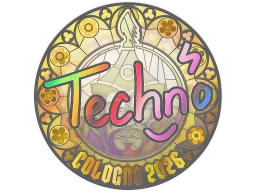 Sticker | Techno4K (Holo) | Cologne 2026