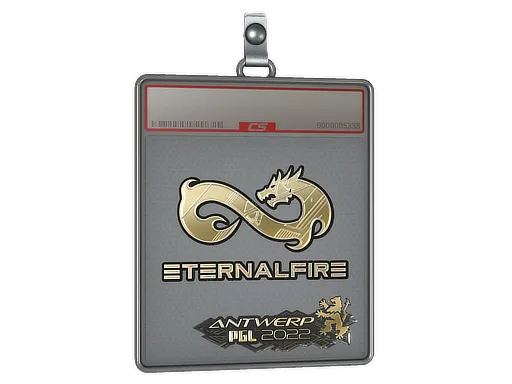 Sticker Slab | Eternal Fire (Gold) | Antwerp 2022