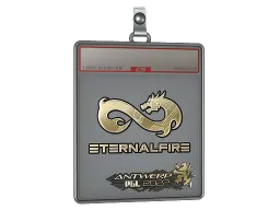 Sticker Slab | Eternal Fire (Gold) | Antwerp 2022