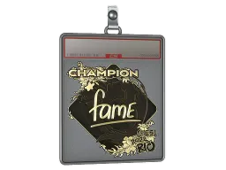 Sticker Slab | fame (Gold, Champion) | Rio 2022
