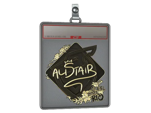 Sticker Slab | aliStair (Gold) | Rio 2022