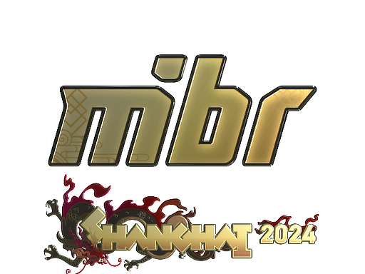 Sticker | MIBR (Gold) | Shanghai 2024