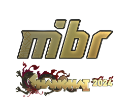 Sticker | MIBR (Gold) | Shanghai 2024