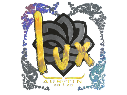 Sticker | lux (Holo) | Austin 2025
