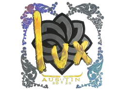 Sticker | lux (Holo) | Austin 2025