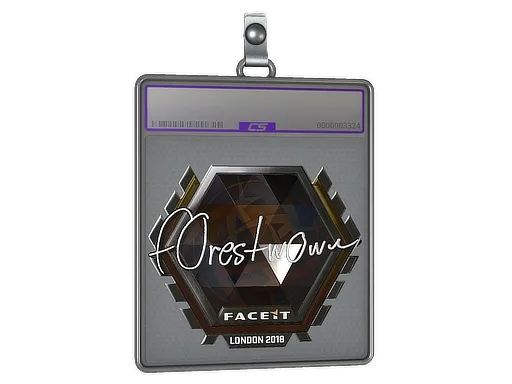Sticker Slab | f0rest (Foil) | London 2018