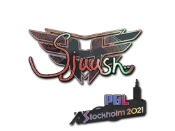 Sticker | sjuush (Holo) | Stockholm 2021