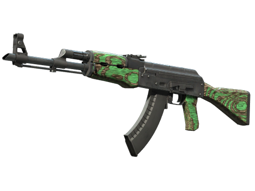 Souvenir AK-47 | Green Laminate (Factory New)