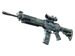 SG 553 | Wave Spray (Well-Worn)