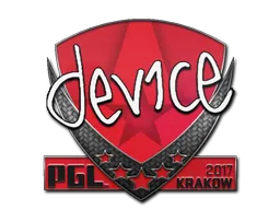 Sticker | device | Krakow 2017