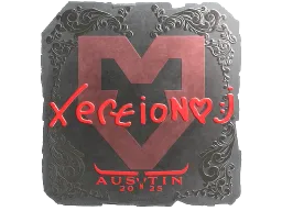 Sticker | xertioN (Foil) | Austin 2025