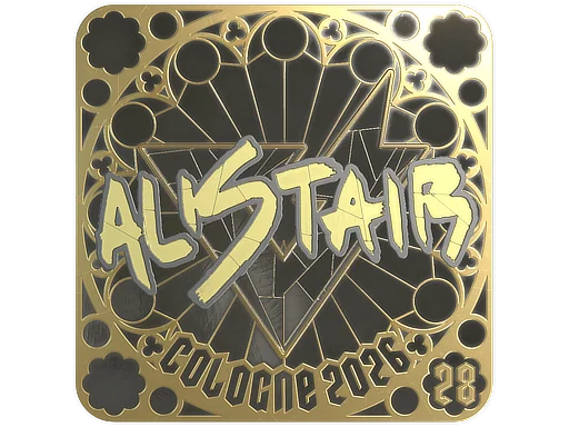 Sticker | aliStair (Gold, Ranked) | Cologne 2026