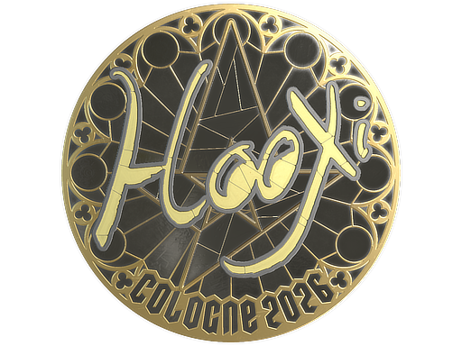 Sticker | HooXi (Gold) | Cologne 2026