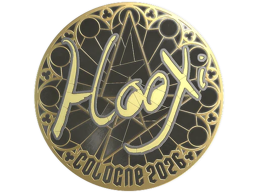 Sticker | HooXi (Gold) | Cologne 2026