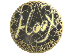 Sticker | HooXi (Gold) | Cologne 2026