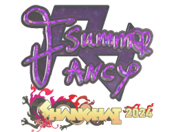 Sticker | Summer (Glitter) | Shanghai 2024