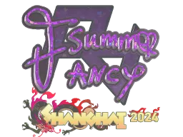 Sticker | Summer (Glitter) | Shanghai 2024