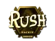Sticker | RUSH (Gold) | London 2018 CS2 skin
