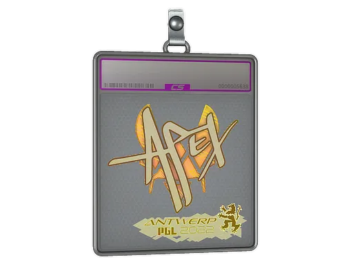 Sticker Slab | apEX (Holo) | Antwerp 2022