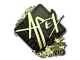 Sticker | apEX (Gold) | Rio 2022 CS2 skin