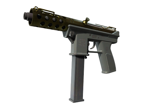Souvenir Tec-9 | Brass (Battle-Scarred)