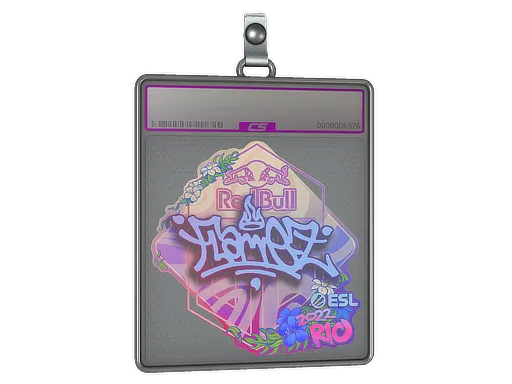 Sticker Slab | FlameZ (Holo) | Rio 2022