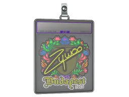 Sticker Slab | ZywOo (Embroidered) | Budapest 2025