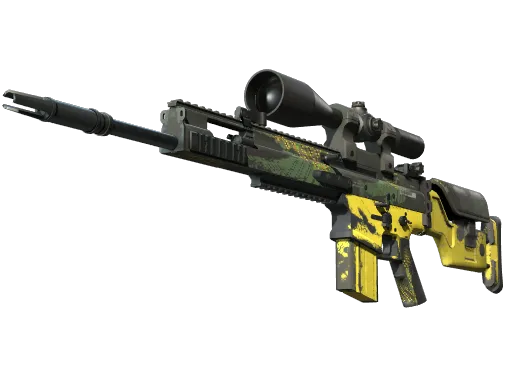 SCAR-20 | Jungle Slipstream (Well-Worn)