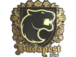 Sticker | FURIA (Gold) | Budapest 2025