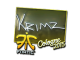 Sticker | KRIMZ (Foil) | Cologne 2015