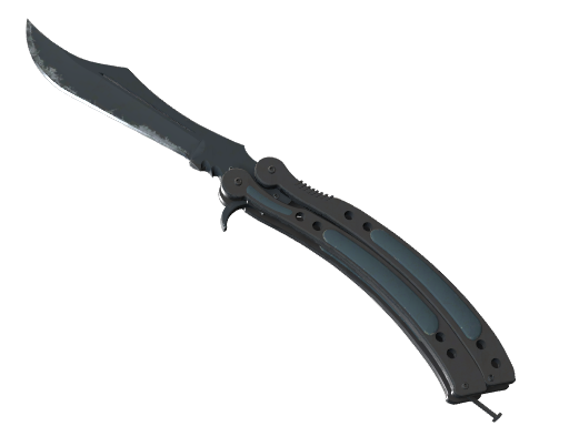 ★ StatTrak™ Butterfly Knife | Night (Field-Tested)