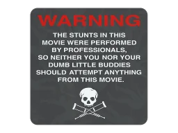 Sticker | WARNING