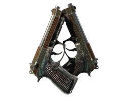 Dual Berettas | Tread (Battle-Scarred)