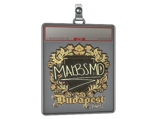 Sticker Slab | malbsMd (Gold) | Budapest 2025